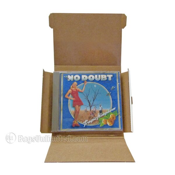 Mailer for 1 CD case. E-Flute White